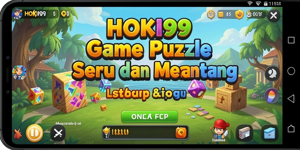 Gameplay HOKI99 menampilkan keseruan menyelesaikan teka-teki Puzzle.