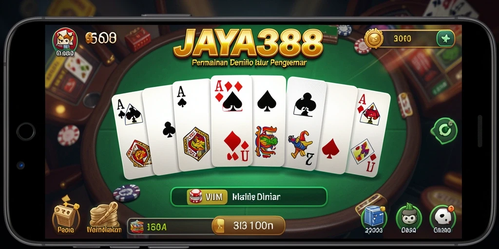 Screenshot gameplay JAYA388 yang seru dan menarik dalam permainan Domino.