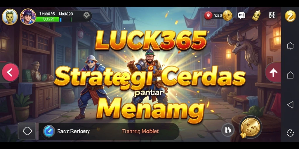 Tangkapan layar gameplay LUCK365 menunjukkan pertempuran strategi mendebarkan.