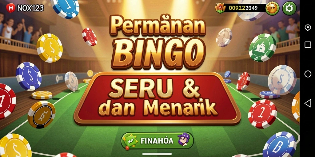 Gameplay Bingo yang seru dan interaktif di NOX123.