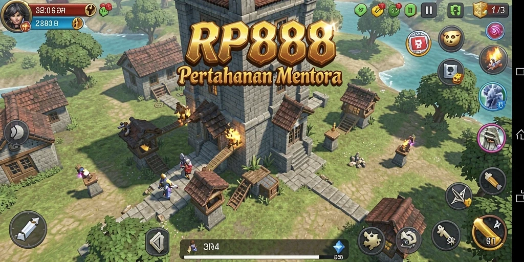 Menampilkan gameplay seru dengan strategi menara yang dinamis.